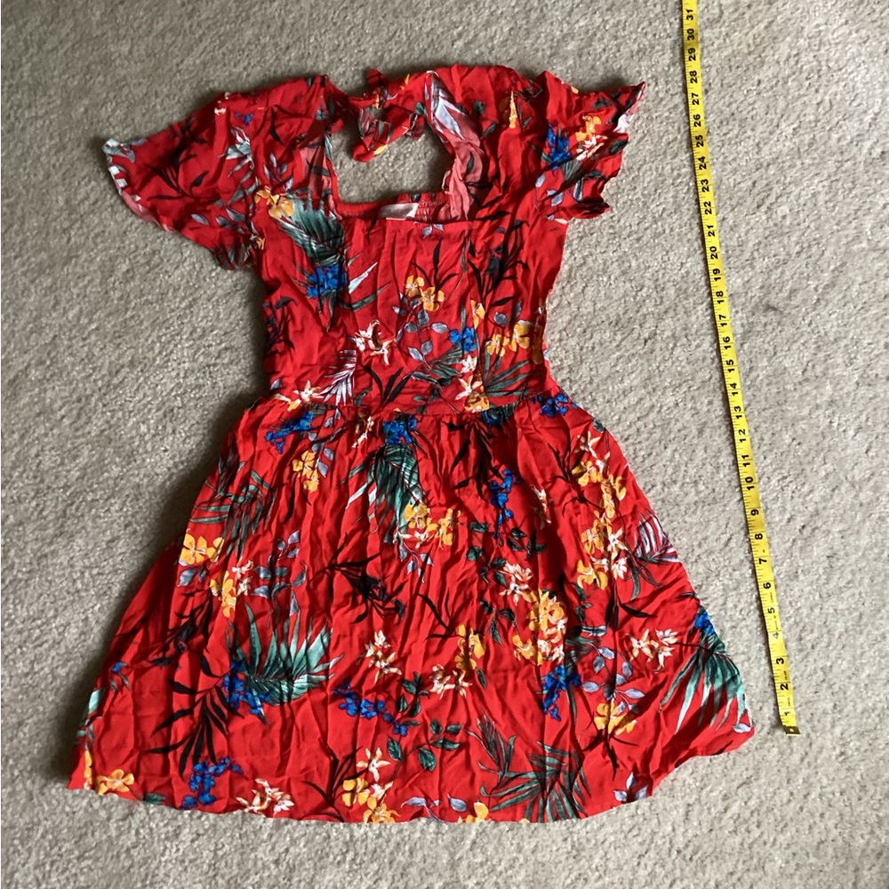 Tropical Print Sundress NWT